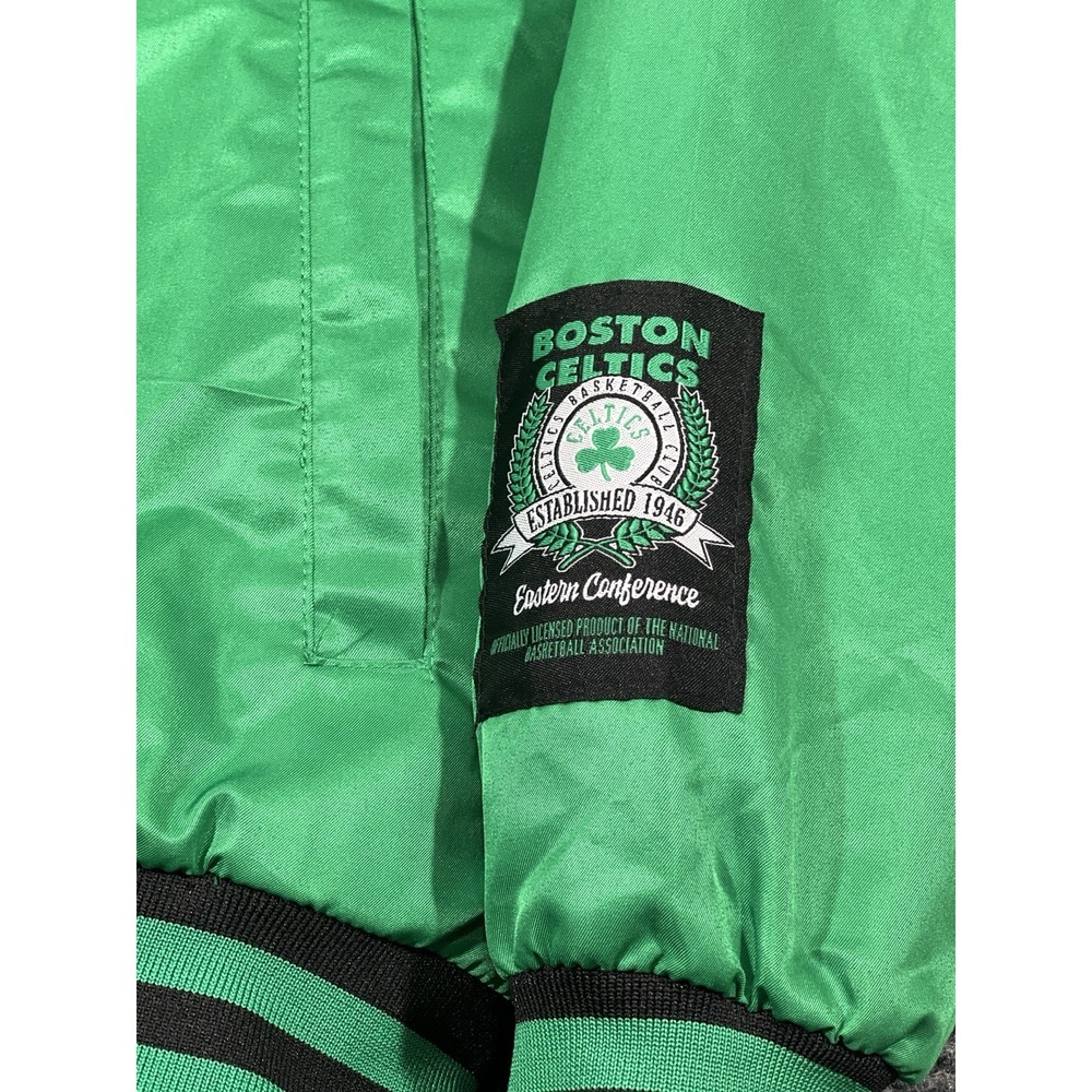 Ultra GAME Boston Celtics NBA Green Black Jacket XL - Picture 11 of 11